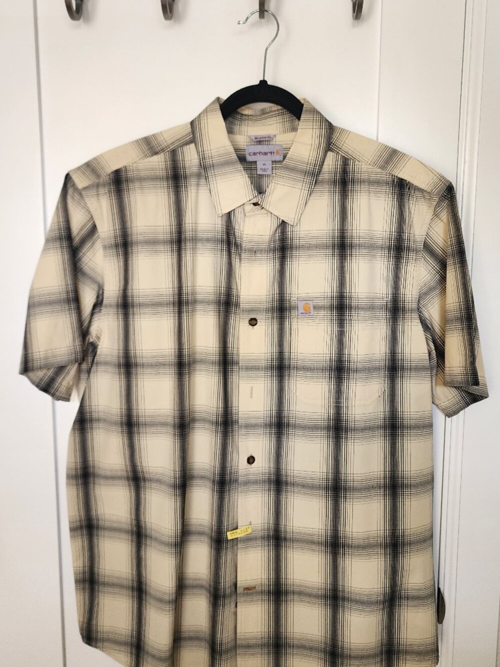 Carhartt Relaxed Fit, Mens XL, Casual Button Down Shortsleeve